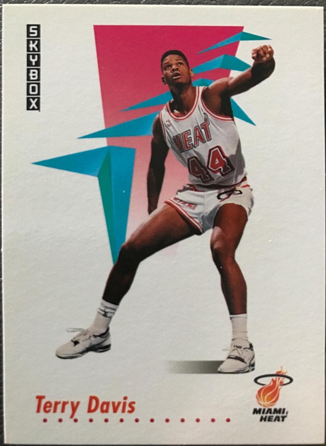 Terry Davis #146 Basketball Cards 1991 Skybox