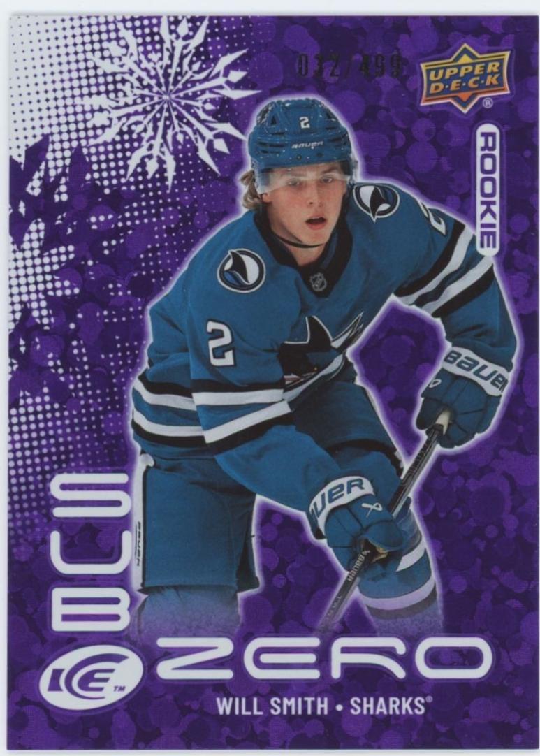 Will Smith #SZ-WS 2024-25 Upper Deck Ice Hockey Sub Zero Rookies
