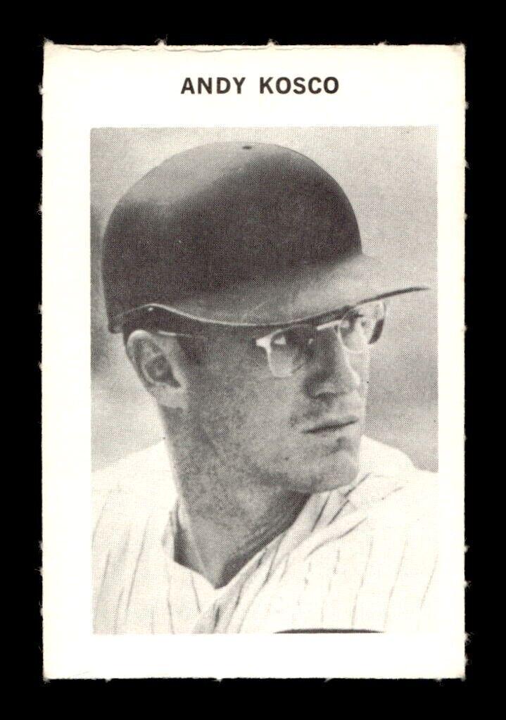 Andy Kosco Baseball Cards 1972 Milton Bradley