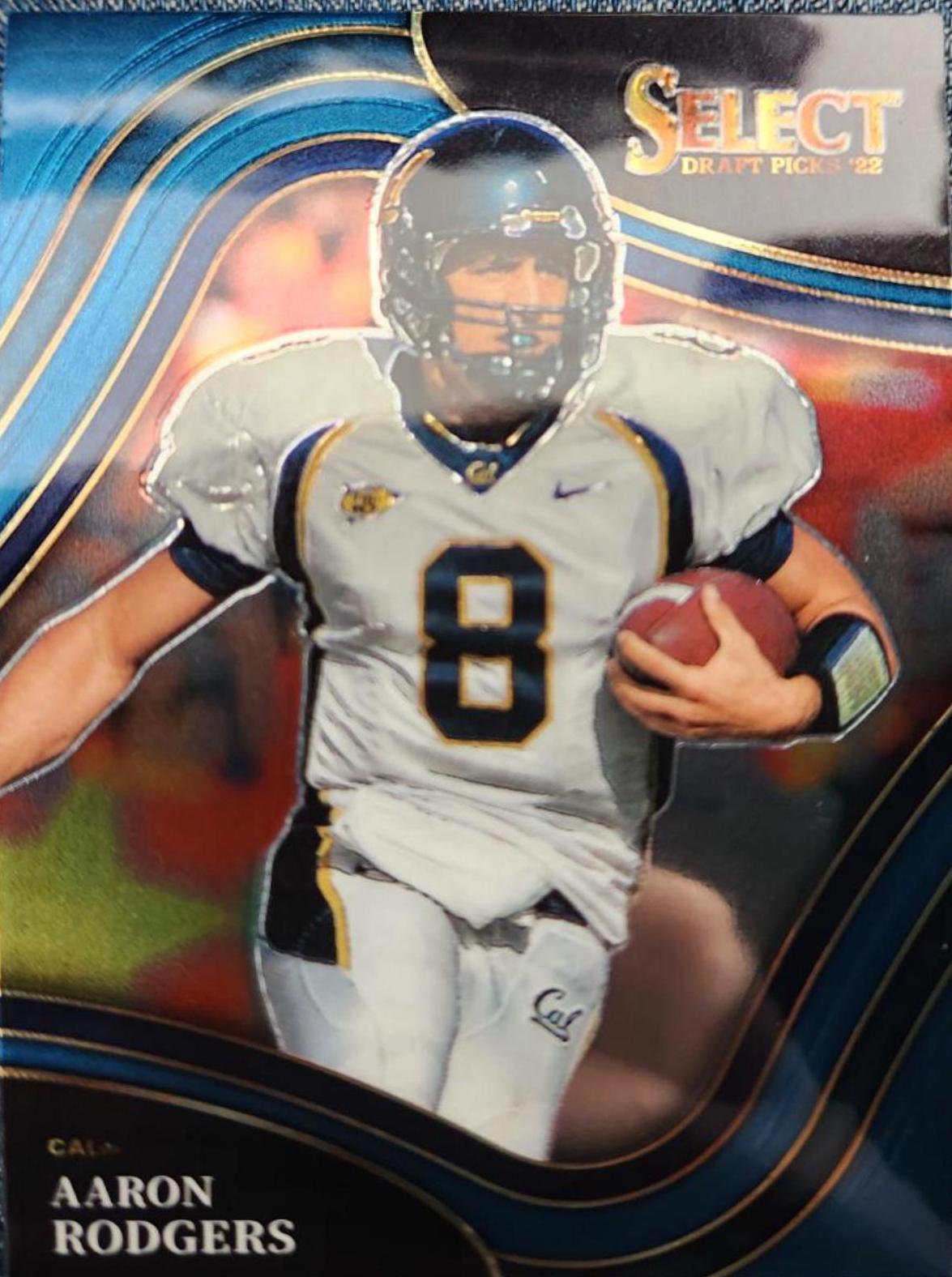 Aaron Rodgers #126 Football Cards 2022 Panini Select Draft Picks