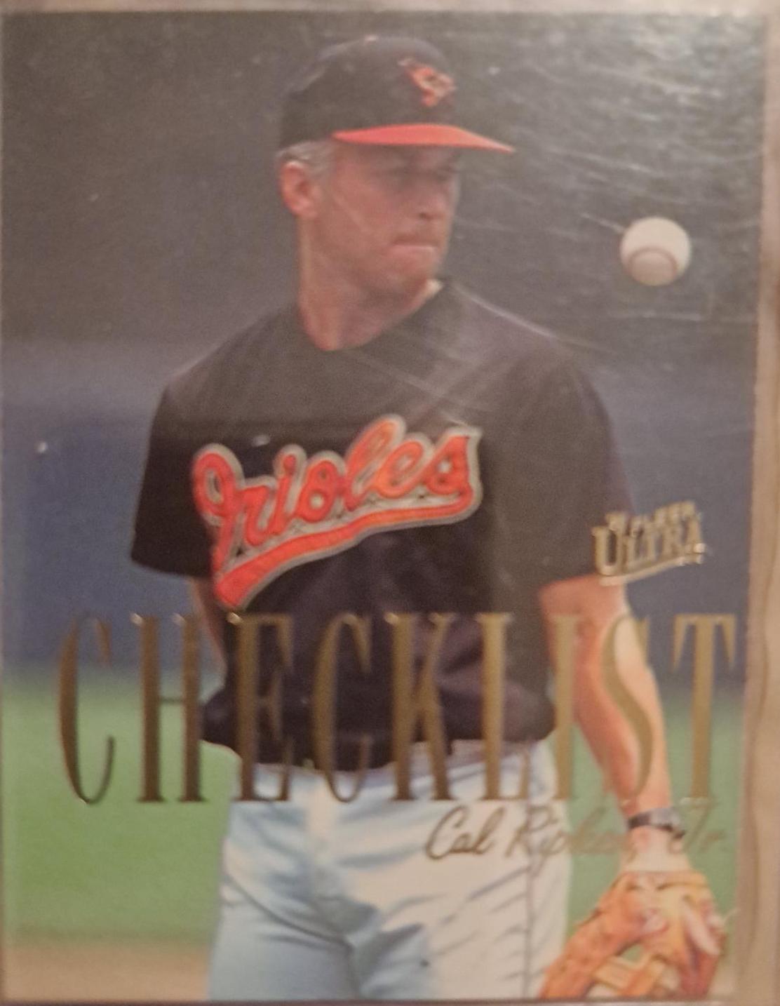 Cal Ripke Jr #8 Baseball Cards 1996 Ultra