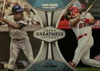 Hank Aaron, Mike Trout