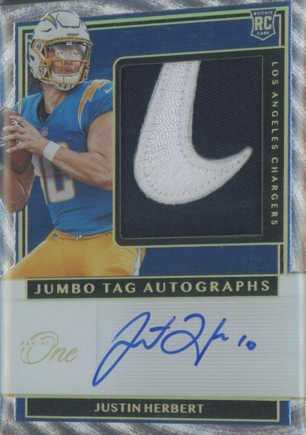 Justin Herbert #263 2020 Panini One Football