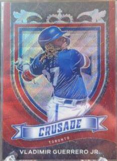 Vladimir Guerrero Jr. #4 Baseball Cards 2021 Panini Chronicles Crusade