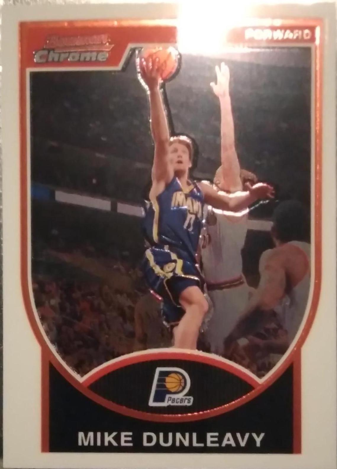 Mike Dunleavy #26 Basketball Cards 2007 Bowman Chrome