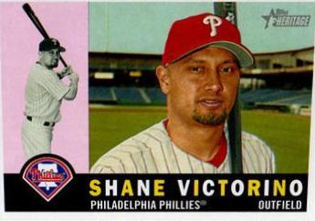 Shane Victorino #451 2009 Topps Heritage Baseball