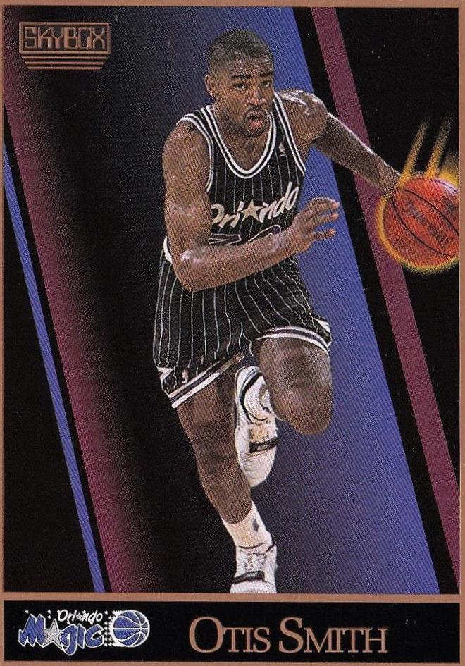 Otis Smith #206 Basketball Cards 1990 Skybox