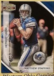 Matthew Stafford #48 Football Cards 2010 Panini Gridiron Gear