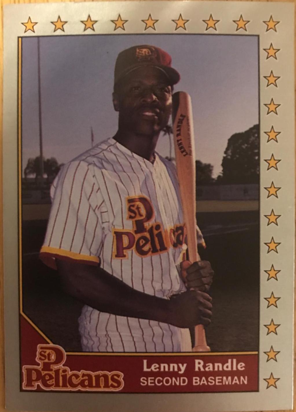 Lenny Randle #11 Baseball Cards 1990 Pacific Senior League
