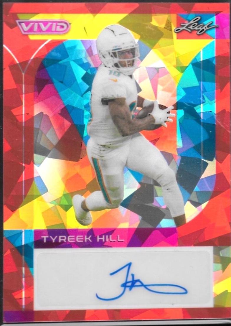 Tyreek Hill [Prismatic Red] #BA-TH2