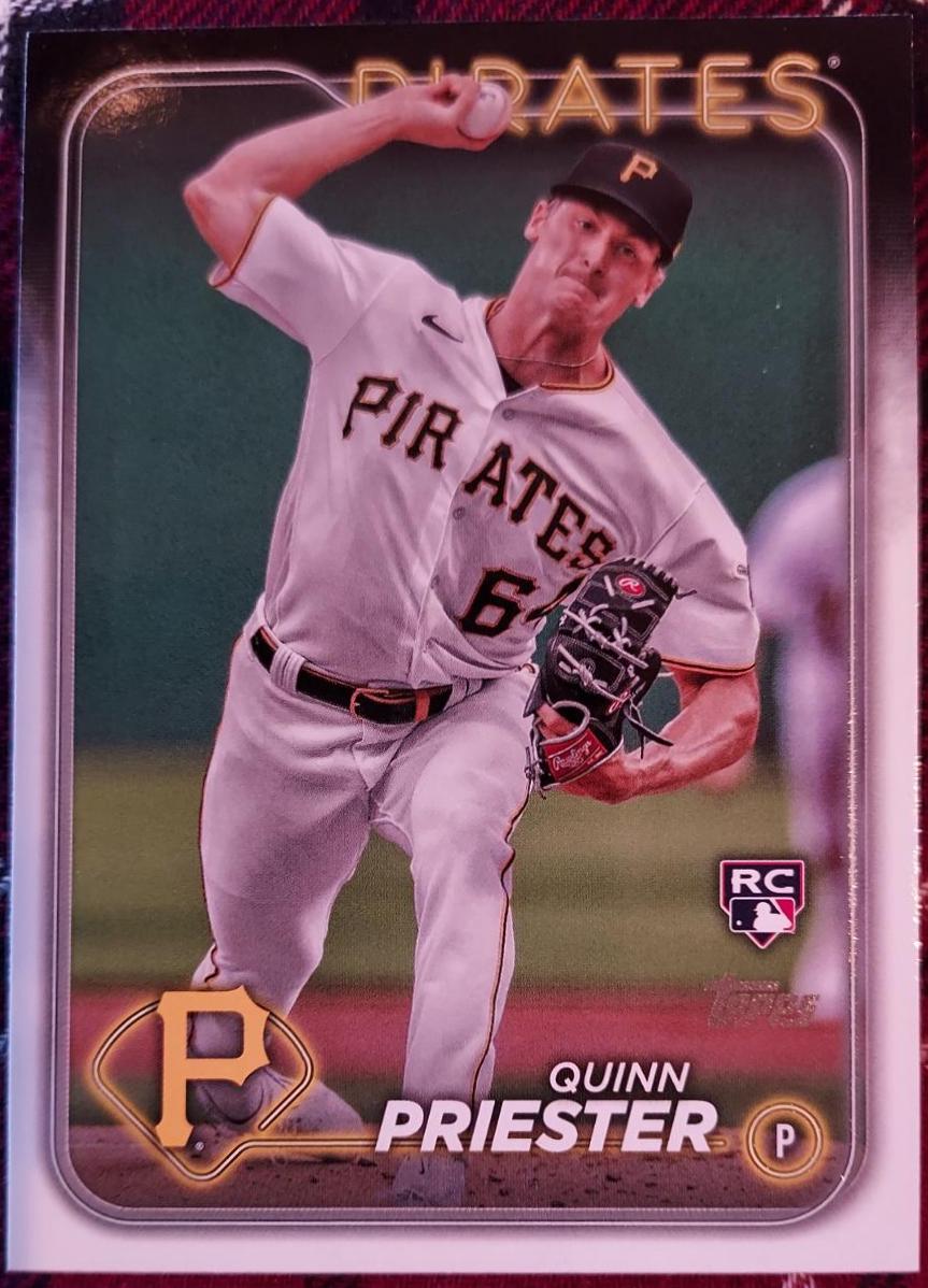 Quinn Priester #93 Baseball Cards 2024 Topps