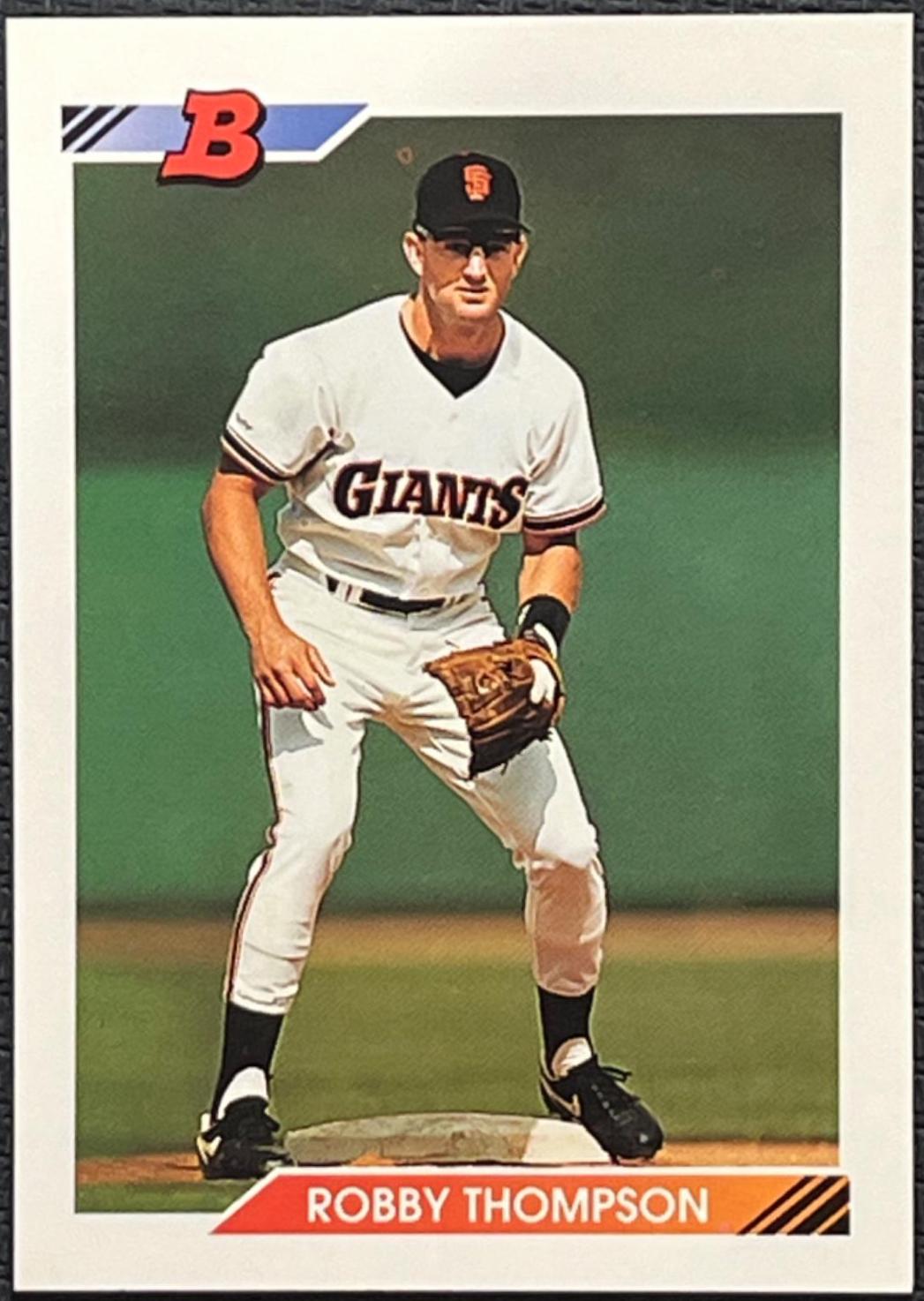 Robby Thompson #448 Baseball Cards 1992 Bowman