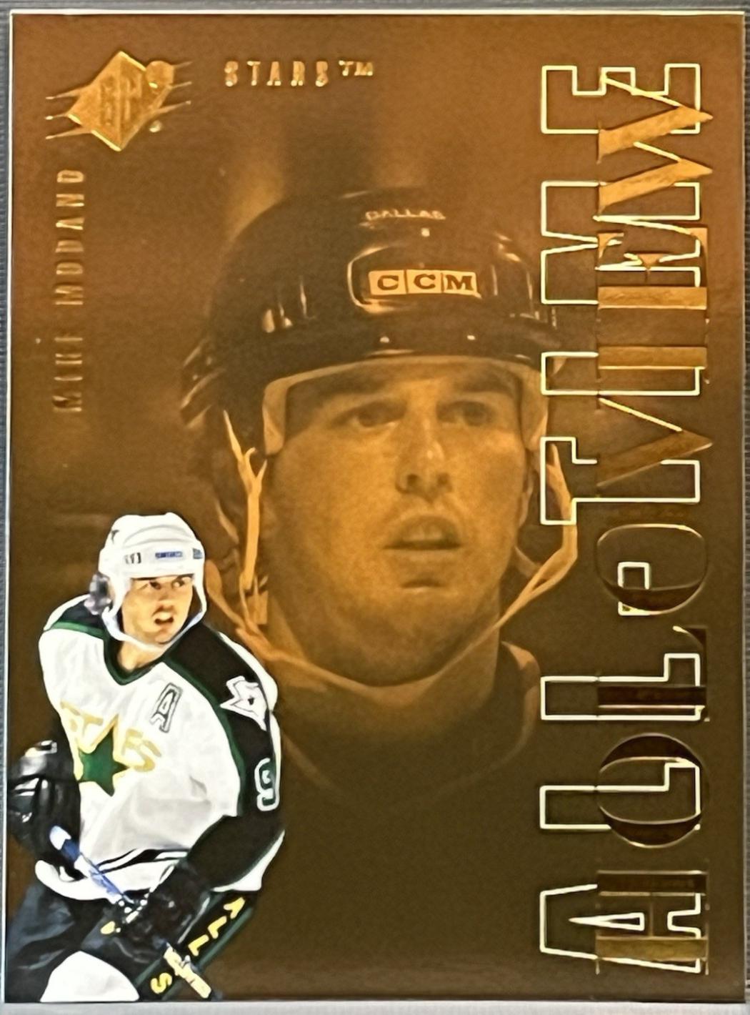 Mike Modano #ATG-MM Hockey Cards 2024 SPx All-Time Holoview
