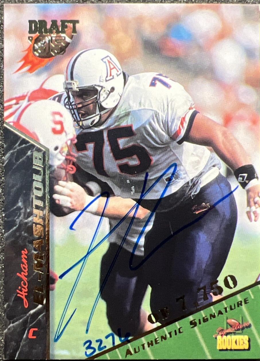 Hicham El-Mashtoub #28 1995 Signature Rookies Autograph Football