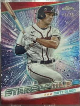 Matt Olson [Red Refractor] #CSMLB-31
