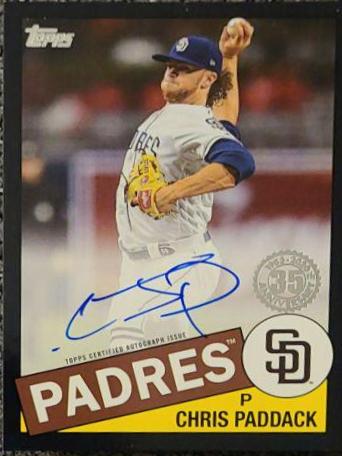 Chris Paddack #85A-CP