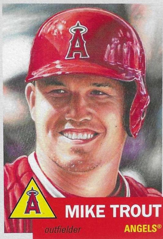 2019 Topps Living Mike Trout #200 card
