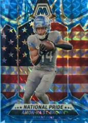 Amon-Ra St. Brown [Blue Reactive] #263 Prices | 2024 Panini Mosaic