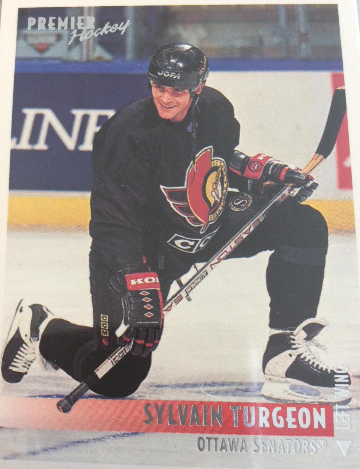 Sylvain Turgeon #23 Hockey Cards 1994 Topps OPC Premier