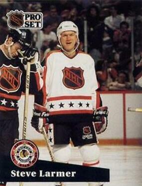 Steve Larmer #279 Hockey Cards 1991 Pro Set