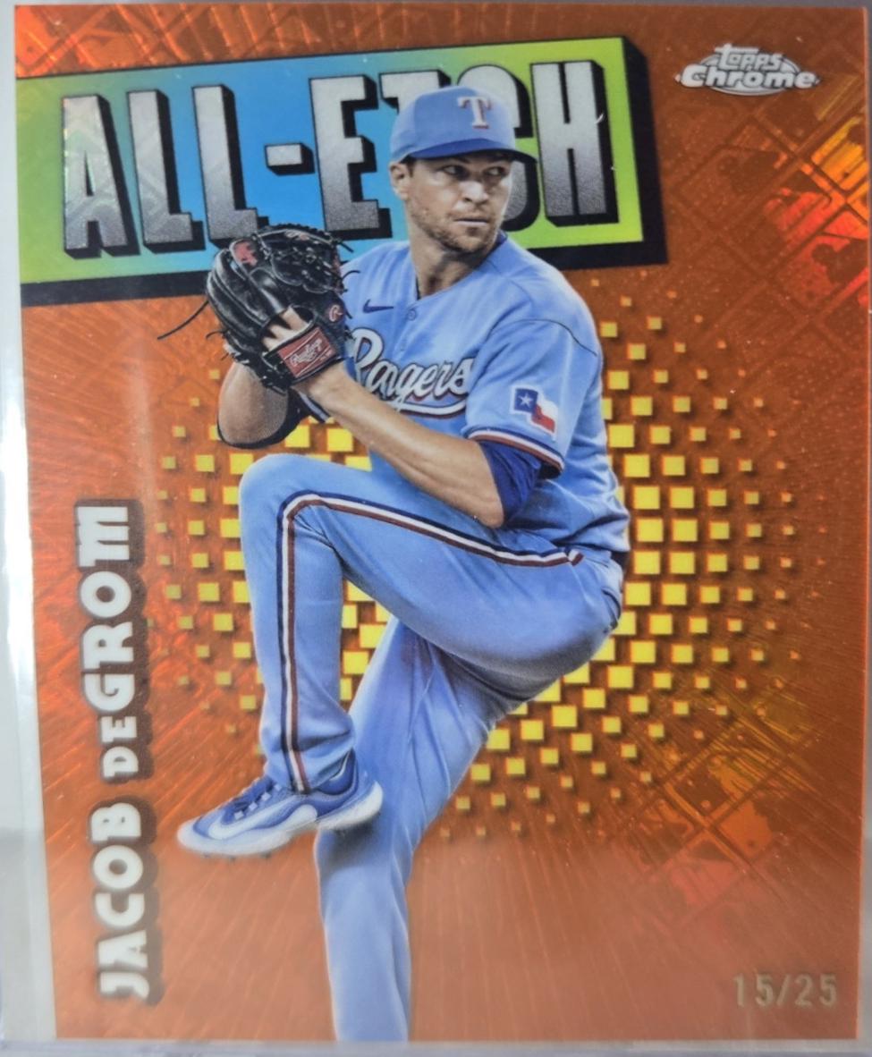 Jacob deGrom [Orange Refractor] #CAE-5