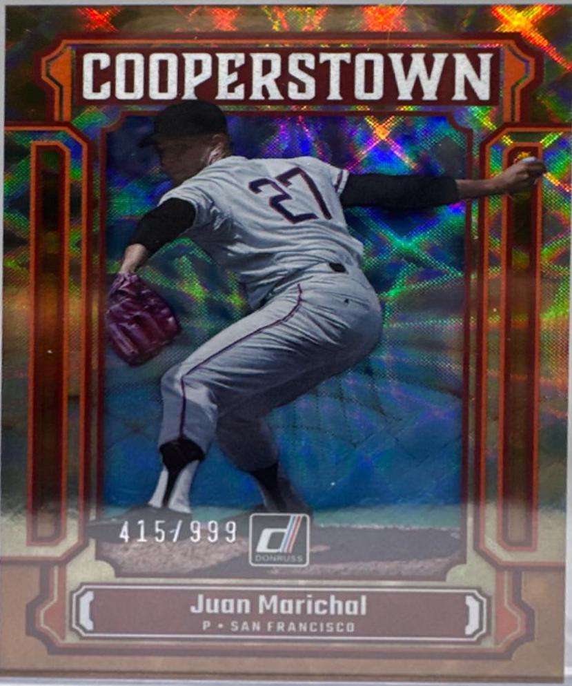Juan Marichal #CT13 Baseball Cards 2023 Panini Donruss Cooperstown