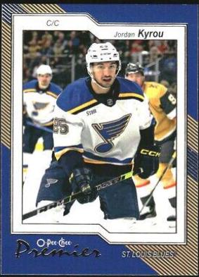 Jordan Kyrou #P-1 Hockey Cards 2023 O-Pee-Chee Premier