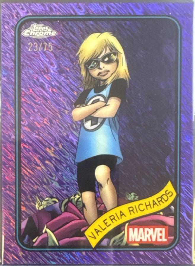 Valeria Richards Purple Shimmer Refractor