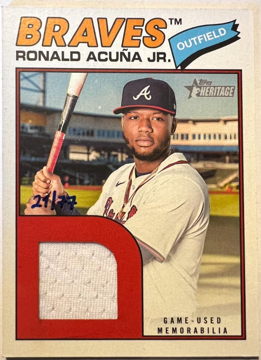 Ronald Acuna Jr. [Red] #ROR-RA