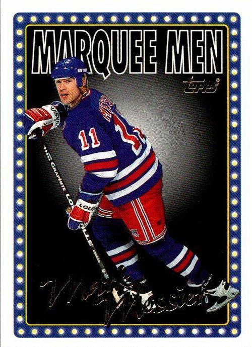 Mark Messier #5 Hockey Cards 1995 Topps