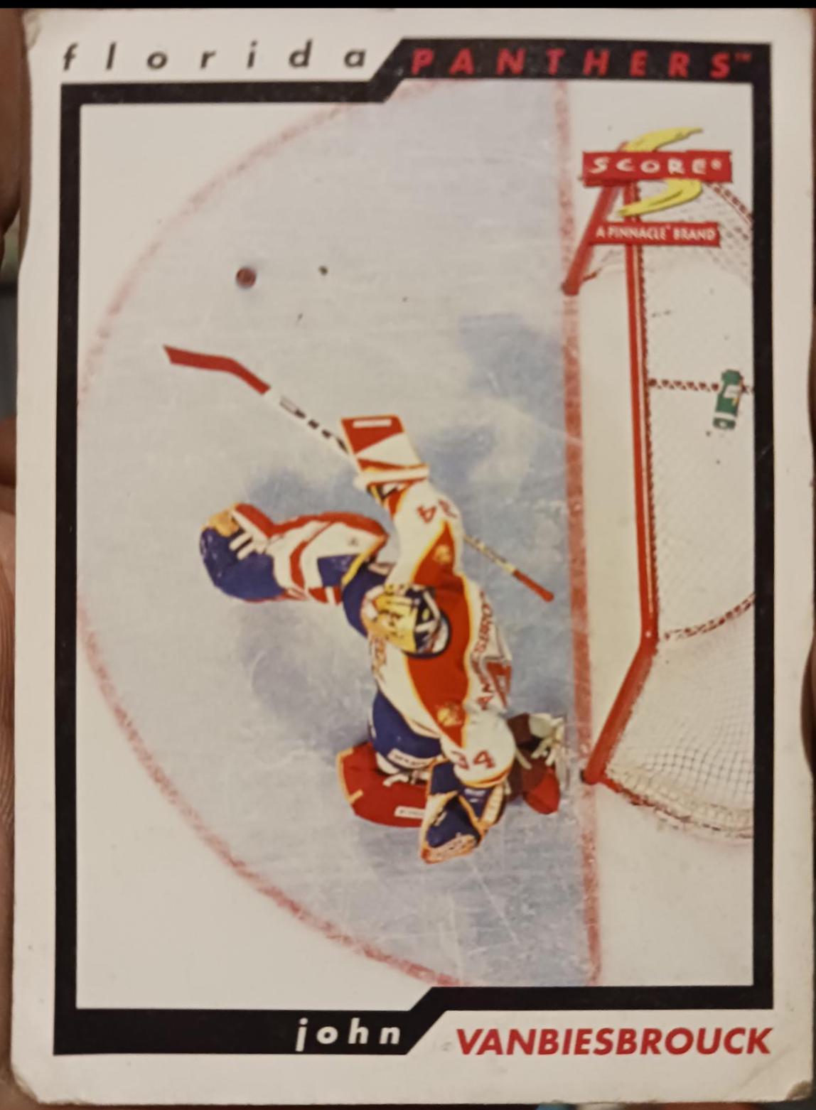 John vanbiesbouck #63 Hockey Cards 1996 Pinnacle