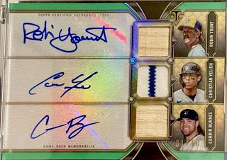 Corbin Burnes, Robin Yount, Christian Yelich