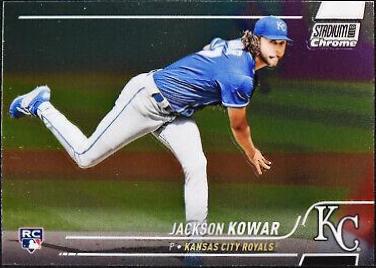 Jackson Kowar #55 Baseball Cards 2022 Stadium Club Chrome