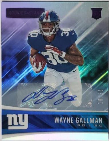 Wayne Gallman [Longevity Signature Blue] #221