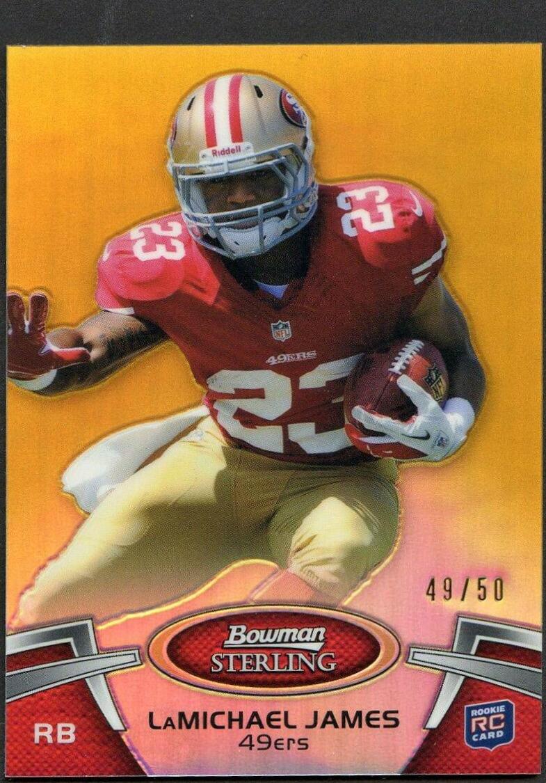 LaMichael James [Gold Refractor] #76