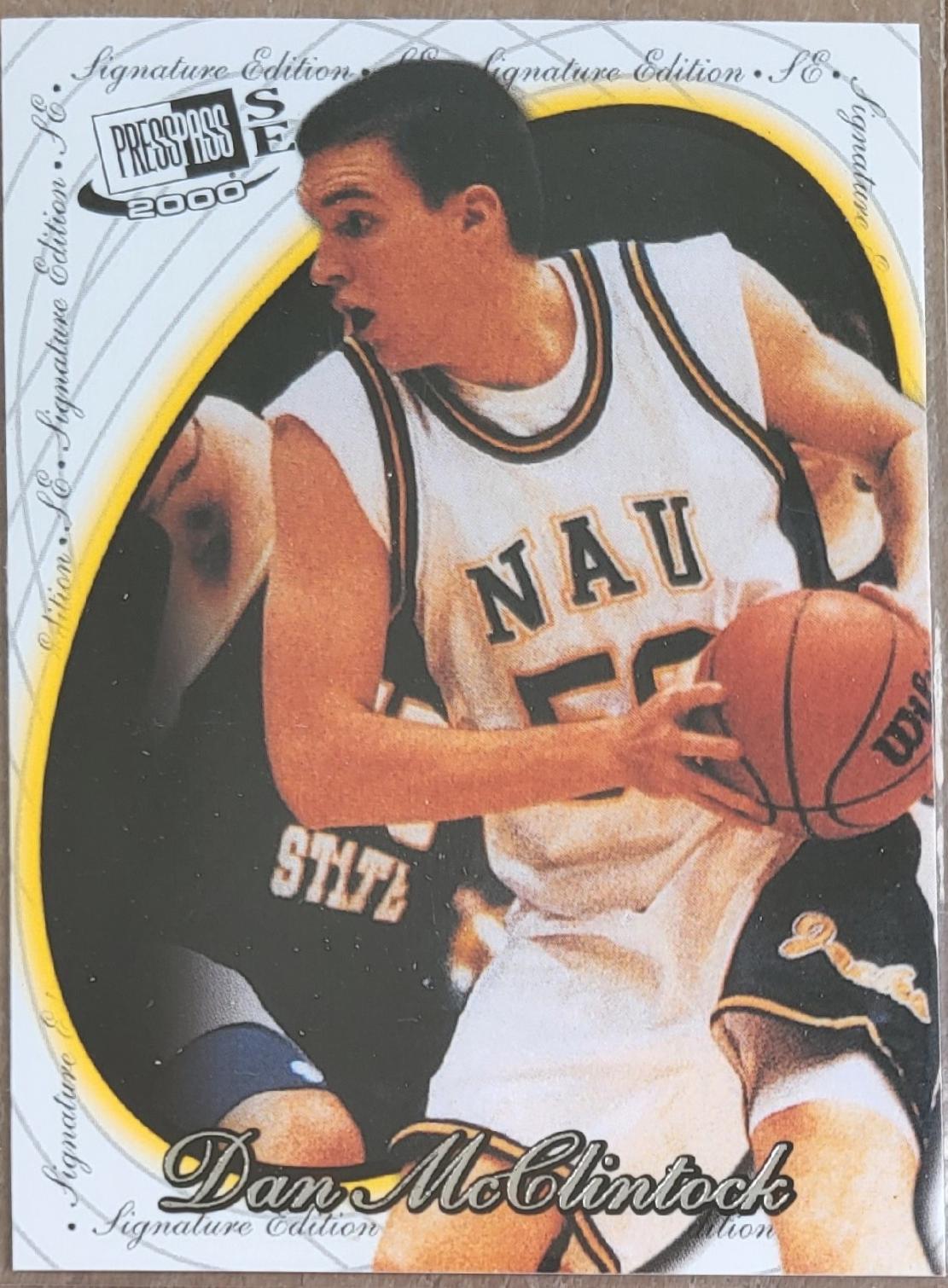 Dan McClintock #25 2000 Press Pass Se Basketball