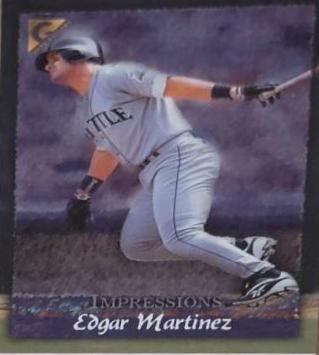 Edgar Martinez #148 Baseball Cards 1998 Topps Gallery