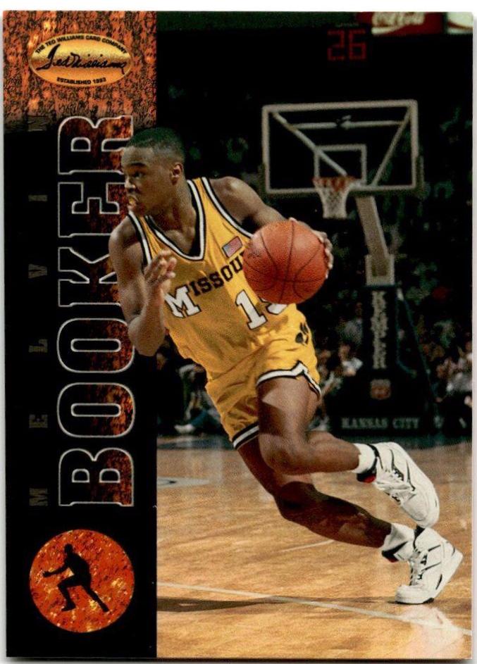 Melvin Booker #6 Basketball Cards 1994 Classic Ted Williams
