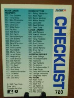 Checklist