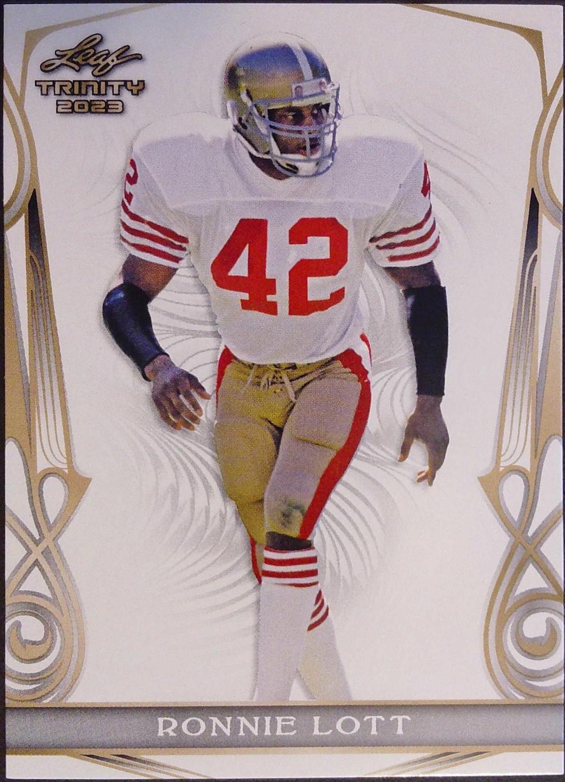 Ronnie Lott #50 2023 Leaf Trinity Football