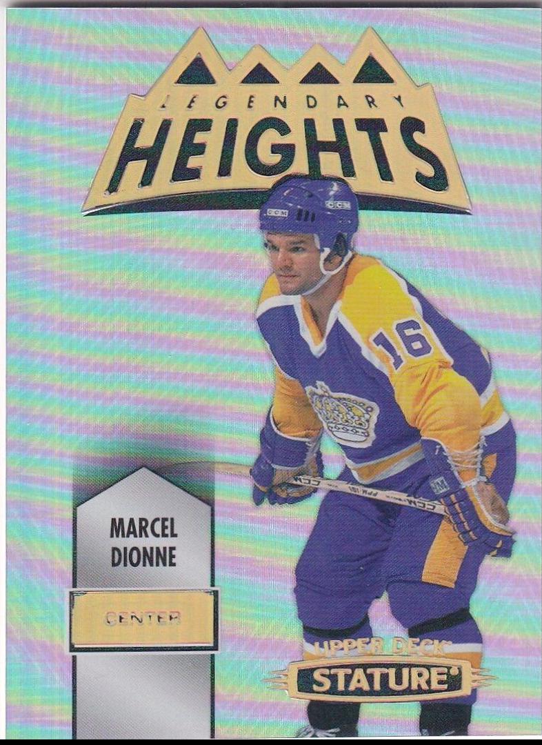 Marcel Dionne #LH-20 Hockey Cards 2021 Upper Deck Stature Legendary Heights