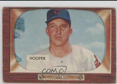 Bob Hooper #271 1955 Bowman Baseball