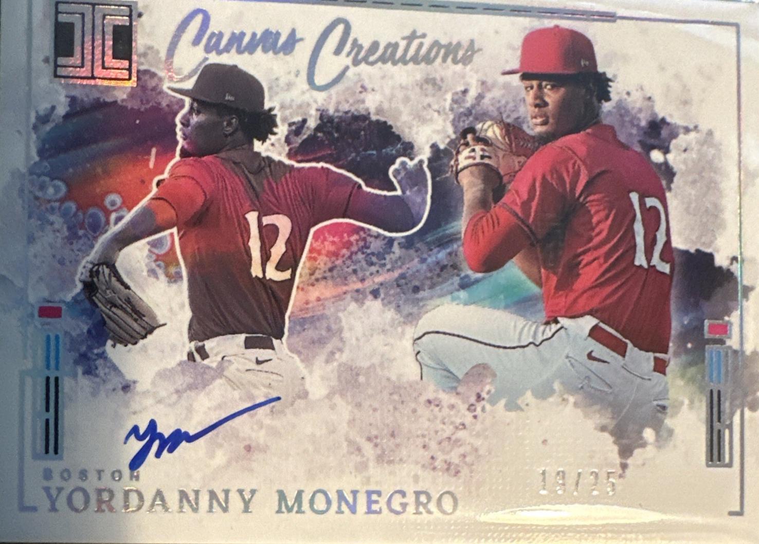Yordanny Monegro [Holo Silver] #41 Prices | 2025 Panini Impeccable ...