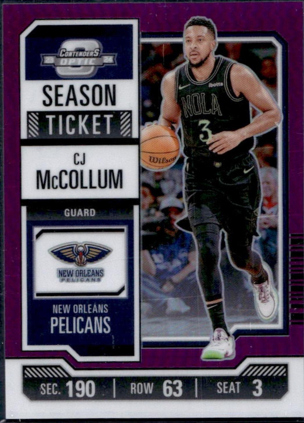 CJ McCollum [Purple] #23