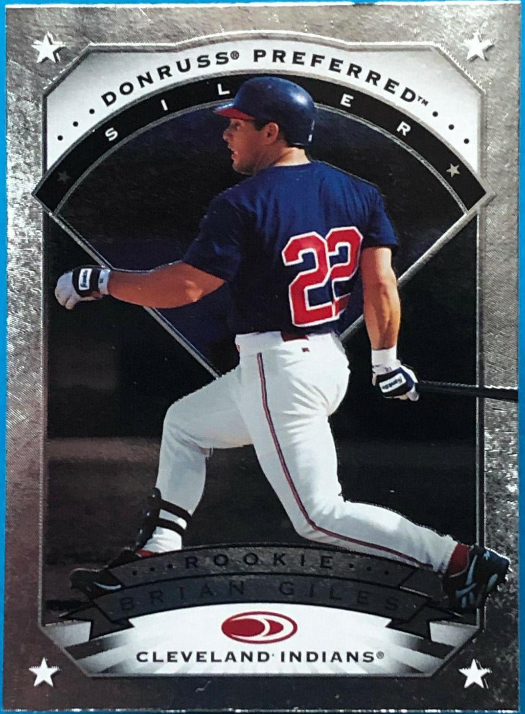 Brian Giles #156 1997 Panini Donruss Preferred Baseball