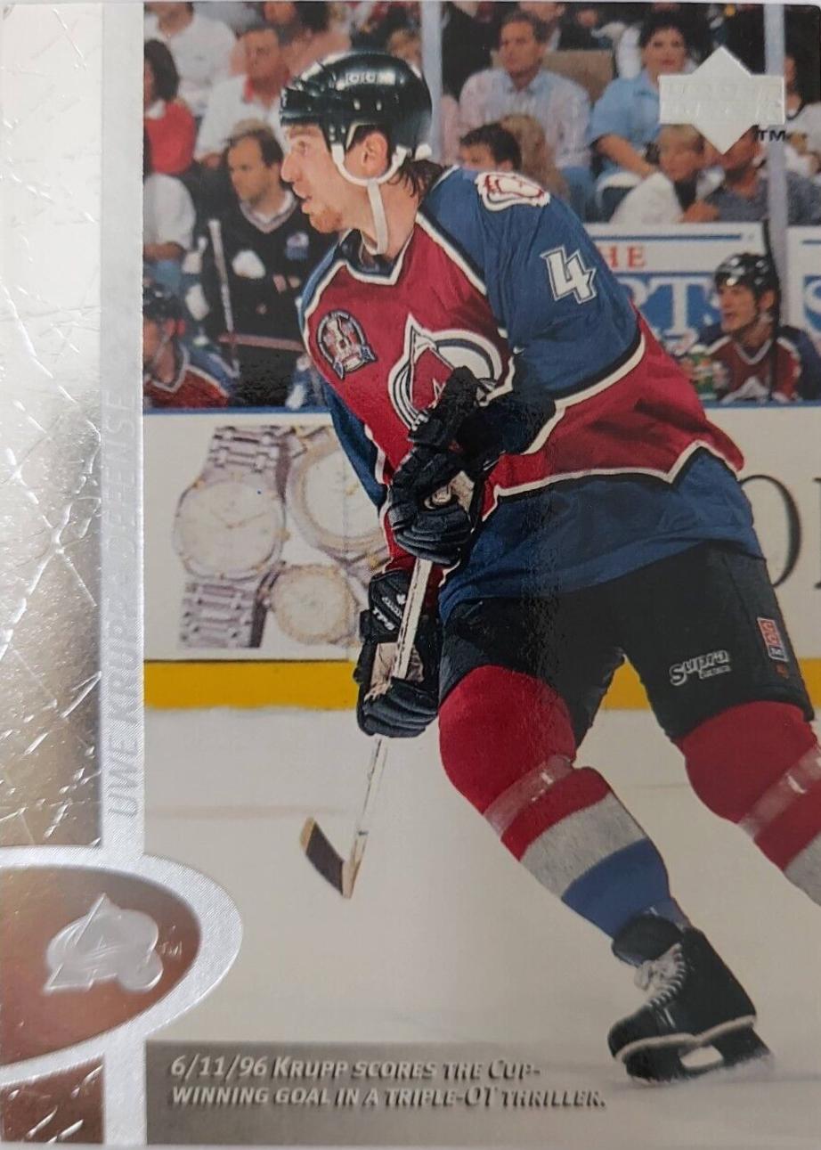Uwe Krupp #39 Hockey Cards 1996 Upper Deck