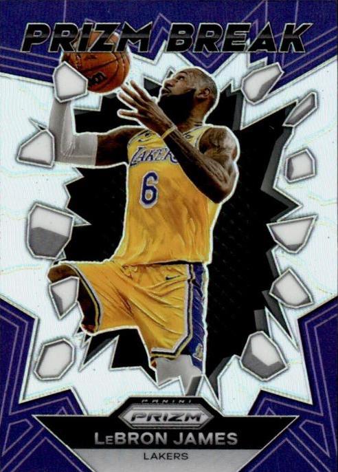 LeBron James #3 Basketball Cards 2023 Panini Prizm Prizm Break
