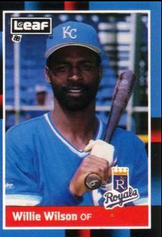 Willie Wilson #189 Cover Art