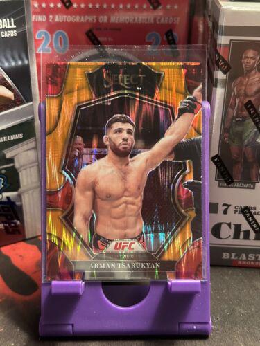 Arman Tsarukyan [Orange Flash] #188 Prices | 2023 Panini Select UFC ...