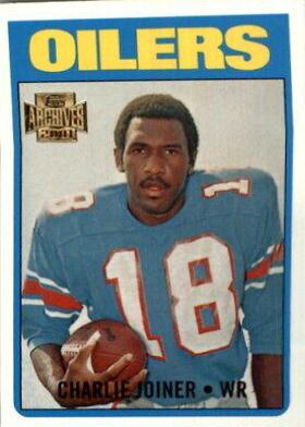 Charlie Joiner #14 Football Cards 2001 Topps Archives